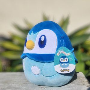 NEW Squishmallows Pokemon 10" Piplup Penguin Plush Stuffed Animal Toy EASTER